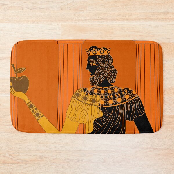Item preview, king midas turning into gold in ancient greek vase style designed and sold by matintheworld ( delcarmat ).