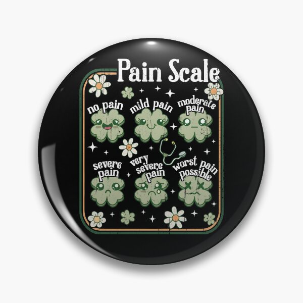 Item preview, Pain Scale Patricks Day designed and sold by nuocmixinhdep.