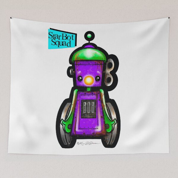 Item preview, StarBot Squad: BOB designed and sold by MetroINKbooks.