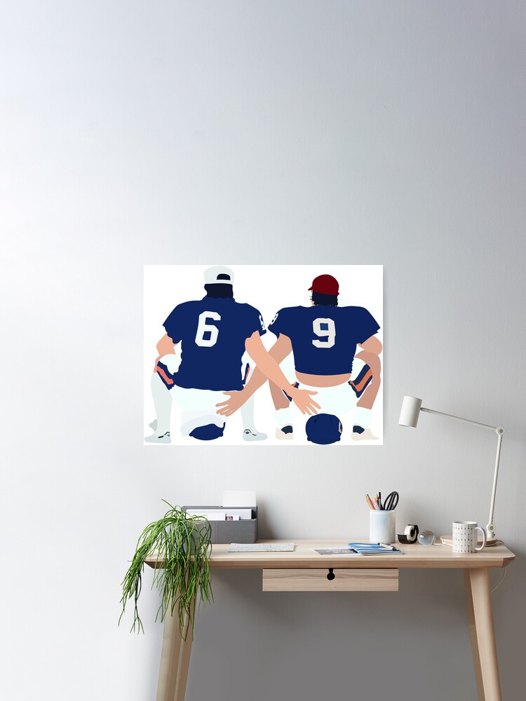 Jim McMahon and Kevin Butler Poster for Sale by Shayli Kipnis