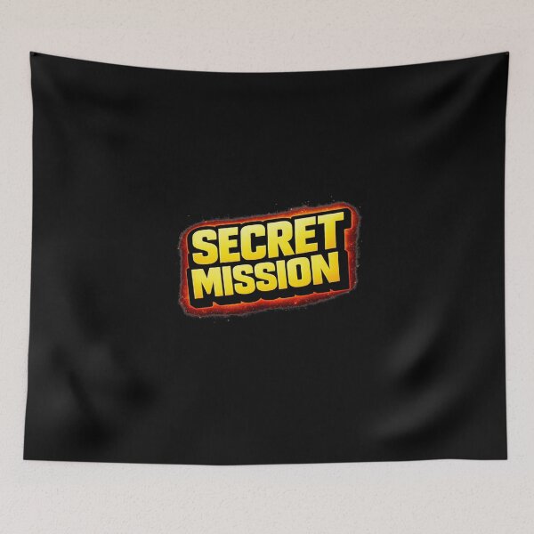 Item preview, Secret Mission Bold Adventure Statement designed and sold by GenzShoppingHub.
