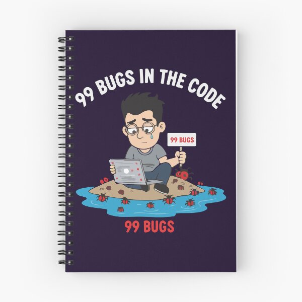 Item preview, 99 Bugs in the Code T-Shirt  Funny Programmer Debugging Meme designed and sold by Design-Pro-21.