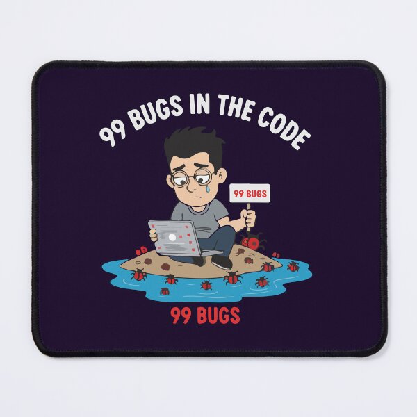 Item preview, 99 Bugs in the Code T-Shirt Funny Programmer Debugging Meme designed and sold by Design-Pro-21.