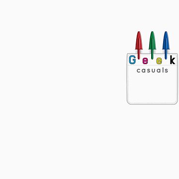 Artwork thumbnail, Geek Casuals Logo Tee by Geek Casuals