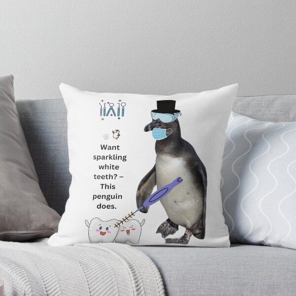 Item preview, Penguin Dentist Collection - Want sparkling white teeth? – This penguin does. designed and sold by Katja LebenFreude.