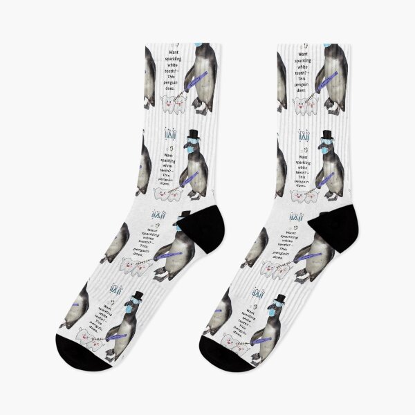 Item preview, Penguin Dentist Collection - Want sparkling white teeth? – This penguin does. designed and sold by Katja LebenFreude.
