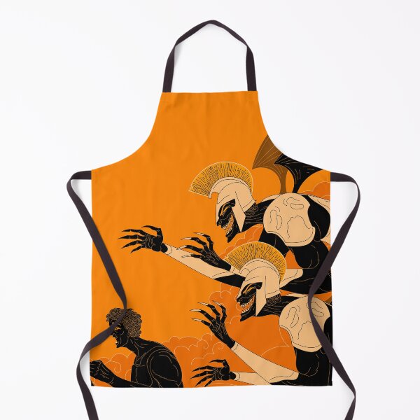 Item preview, deimos and phobos terrifying a soldier in ancient greek vase style designed and sold by matintheworld ( delcarmat ).