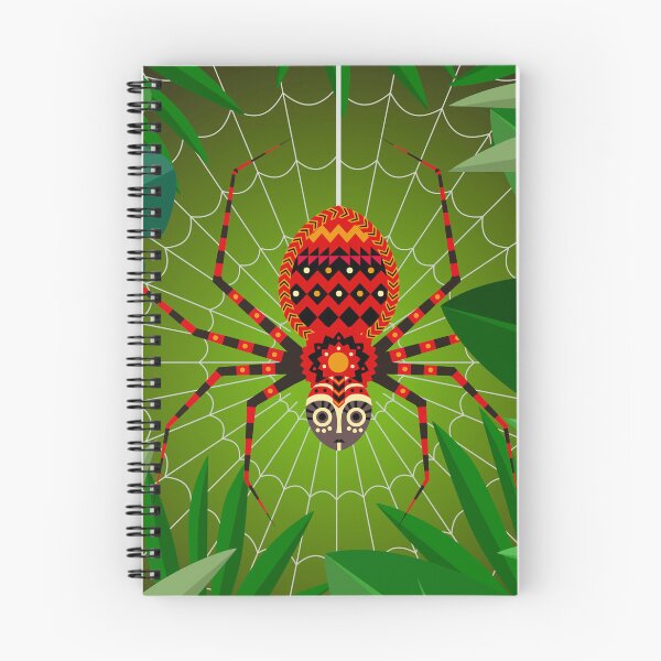 Item preview, anansi spider god of dreams in the jungle designed and sold by matintheworld ( delcarmat ).