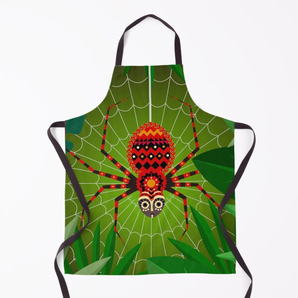 Item preview, anansi spider god of dreams in the jungle designed and sold by matintheworld ( delcarmat ).