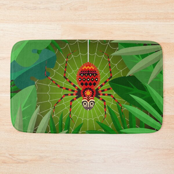 Item preview, anansi spider god of dreams in the jungle designed and sold by matintheworld ( delcarmat ).