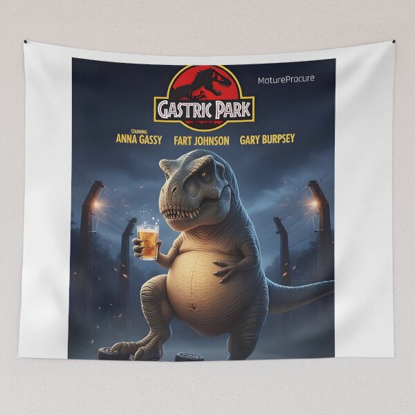 Item preview, Movie Poster Parody: Gastric Park designed and sold by MatureProcure.