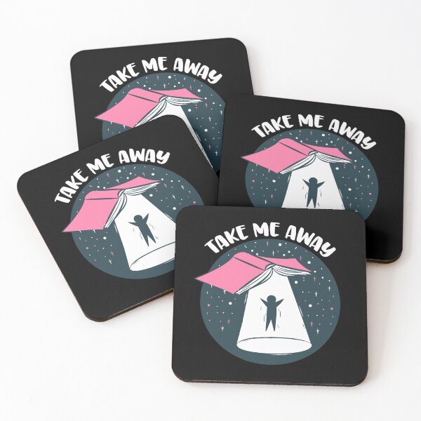 Item preview, Funny Book UFO Take Me Away - Reader Bookaholic Love Books designed and sold by farhanhafeez.