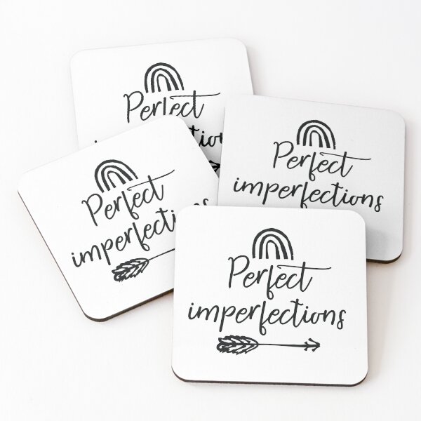 Item preview, Perfect imperfections designed and sold by CuteAndQuotes.