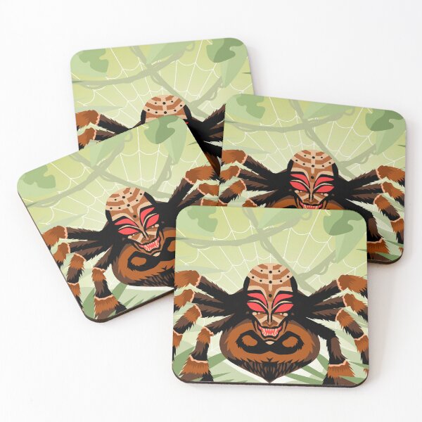 Item preview, anansi spider god of dreams in the jungle designed and sold by matintheworld ( delcarmat ).