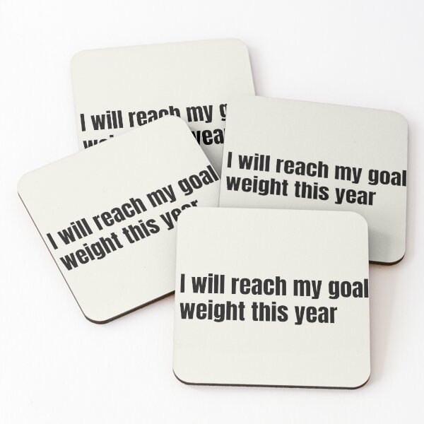 Item preview, I will reach my goal weight this year  designed and sold by Creations by lyne.
