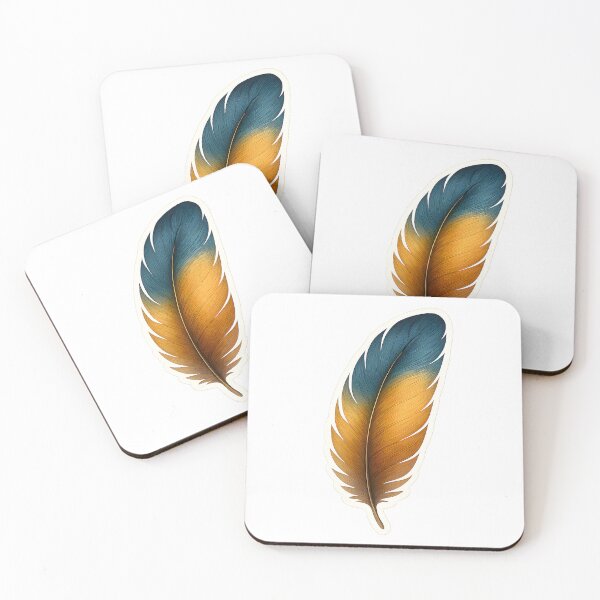 Item preview, Golden Feather – Nature and Imagination designed and sold by Yomere.
