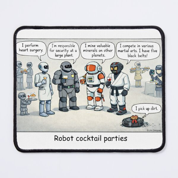 Item preview, Robot cocktail parties designed and sold by cartoon-stuff.