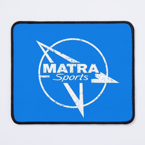 Item preview, Vintage Matra Sports emblem - White worn look print designed and sold by retropetrol.