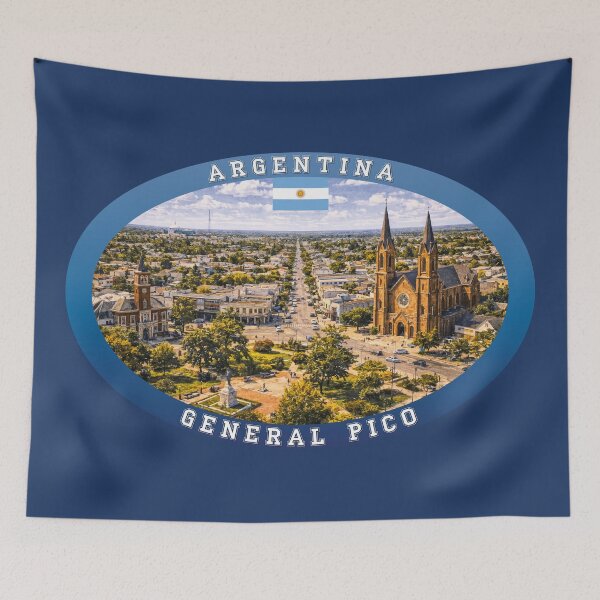Item preview, General Pico Argentina Travel designed and sold by Thistle-TShop.