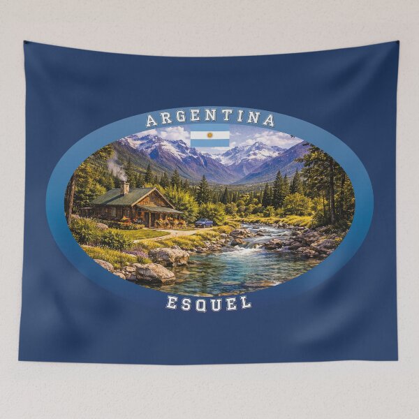 Item preview, Esquel Argentina Travel designed and sold by Thistle-TShop.