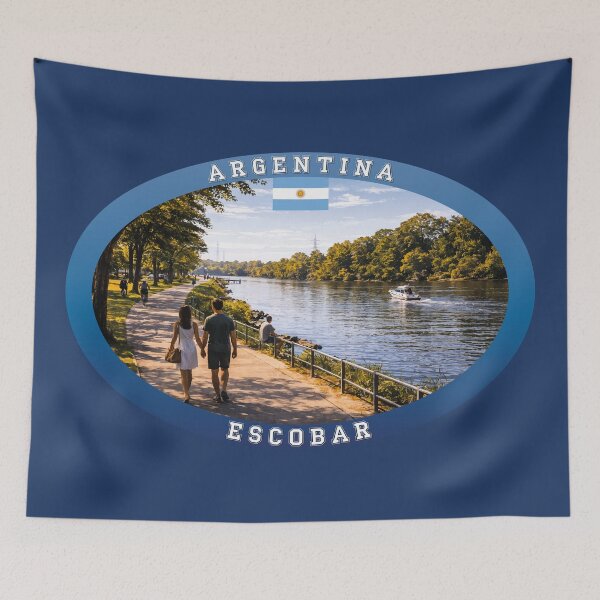 Item preview, Escobar Argentina Travel designed and sold by Thistle-TShop.
