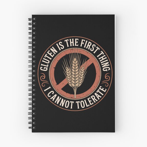 Item preview, Gluten First Thing Cannot Tolerate Funny Celiac Quote designed and sold by Vintage Shapes.