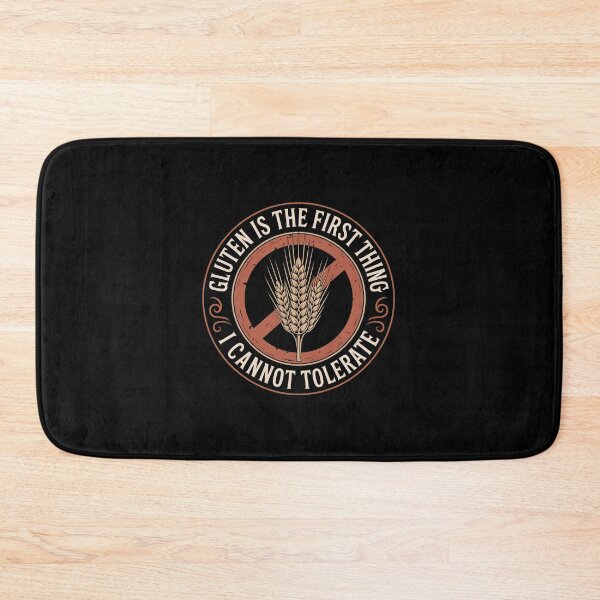 Item preview, Gluten First Thing Cannot Tolerate Funny Celiac Quote designed and sold by Vintage Shapes.