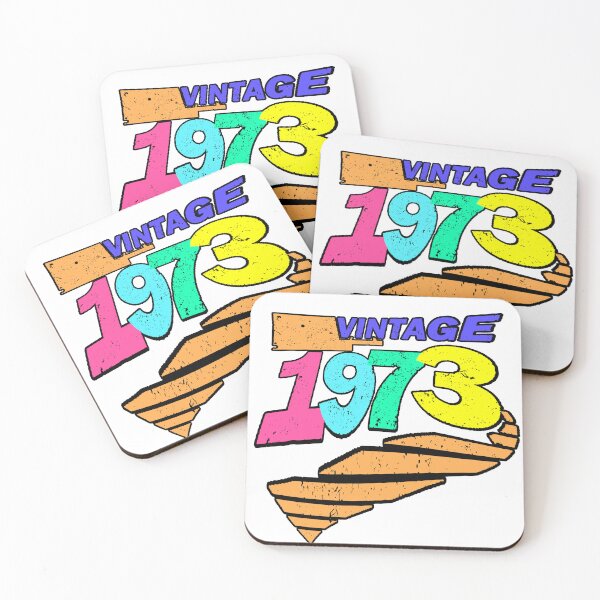 Item preview, Vintage 1973 – Retro Design with Birth Year for Special Gift designed and sold by AstronautMerch.