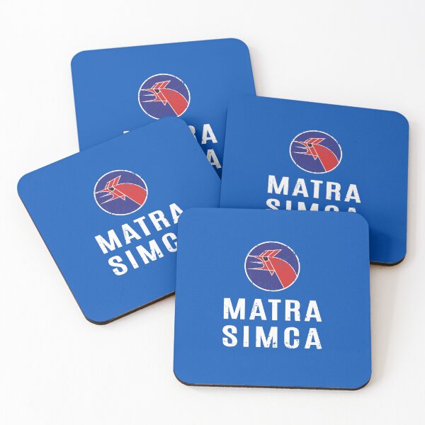 Item preview, Matra Simca 1973 distressed worn print designed and sold by retropetrol.