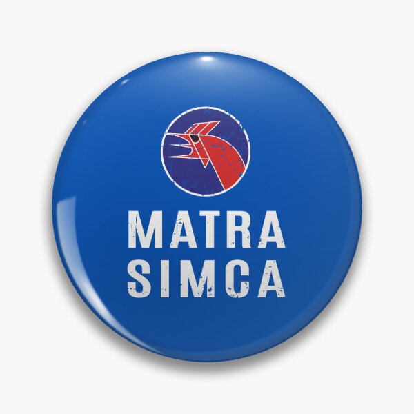 Item preview, Matra Simca 1973 distressed worn print designed and sold by retropetrol.