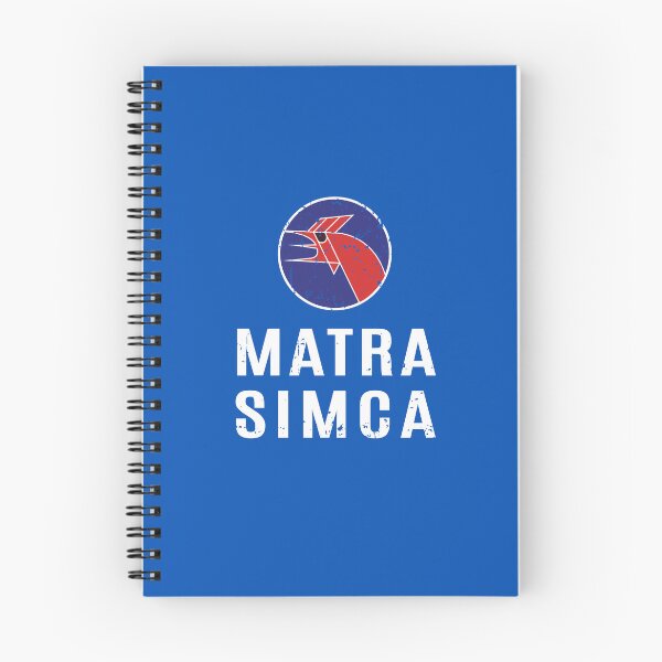 Item preview, Matra Simca 1973 distressed worn print designed and sold by retropetrol.