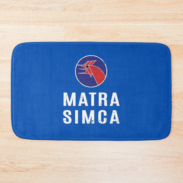 Item preview, Matra Simca 1973 distressed worn print designed and sold by retropetrol.