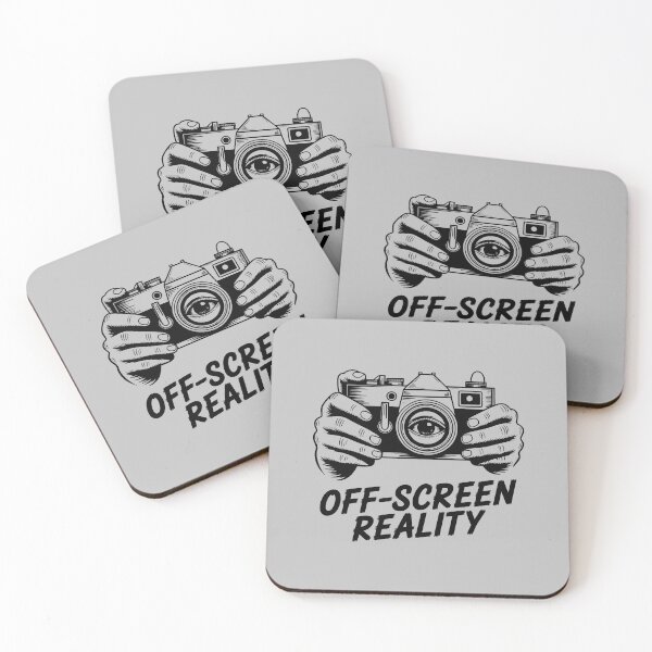 Item preview, Off-Screen Reality Vintage Camera Art - Minimalist Eye Illustration designed and sold by SplashTastic.