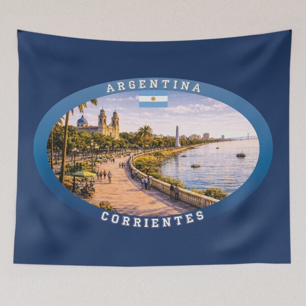Item preview, Viajes a Corrientes, Argentina designed and sold by Thistle-TShop.