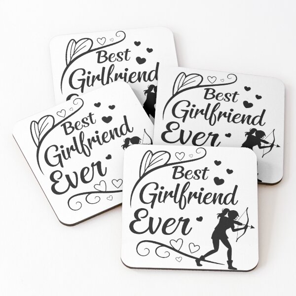 Item preview, Best Girlfriend Ever – Valentine’s Day Gift designed and sold by Pawcrafted.
