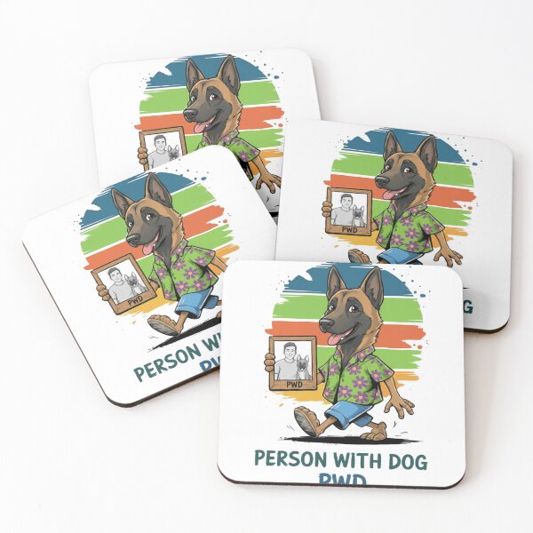 Item preview, Person With Dog Malinois Lover Art Design designed and sold by JG2A.