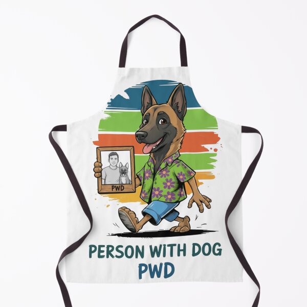 Item preview, Person With Dog Malinois Lover Art Design designed and sold by JG2A.
