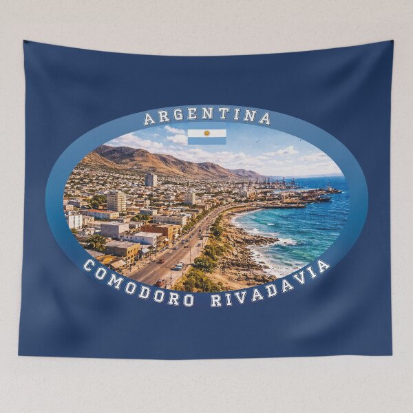 Item preview, Comodoro Rivadavia Argentina Viajes designed and sold by Thistle-TShop.
