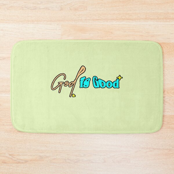 Item preview, God Is Good – Religious Design with Beautiful and Colorful Letters designed and sold by AstronautMerch.