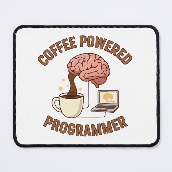 Item preview, Coffee Powered Programmer T-Shirt  Funny Coding & Developer Humor designed and sold by Design-Pro-21.