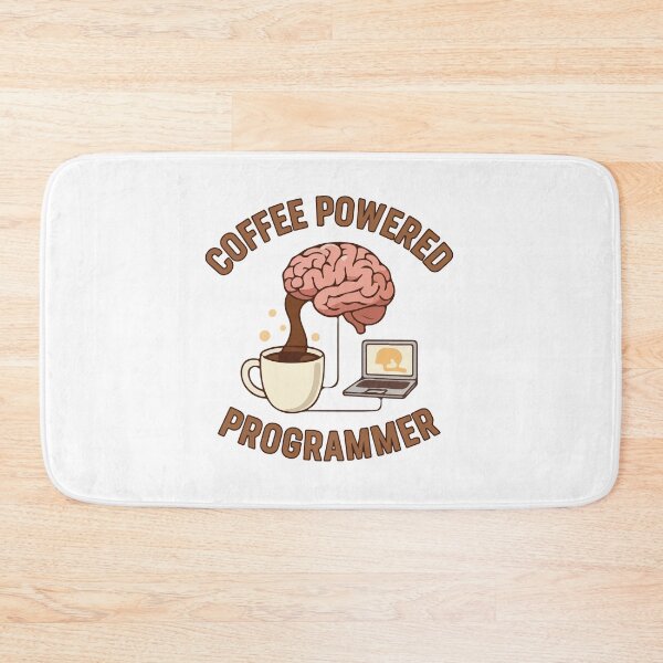 Item preview, Coffee Powered Programmer T-Shirt  Funny Coding & Developer Humor designed and sold by Design-Pro-21.