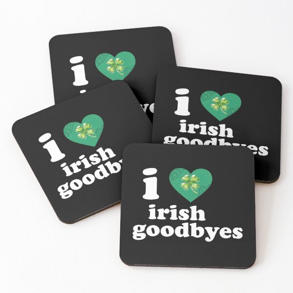Item preview, I Love Irish Goodbye Funny St Patricks Day Irish Exits designed and sold by OlakunleOloroz.
