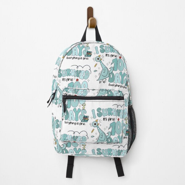 Item preview, I Survived 100 Days of School Pigeon Bird 100th Day Teacher Student designed and sold by jakaun.