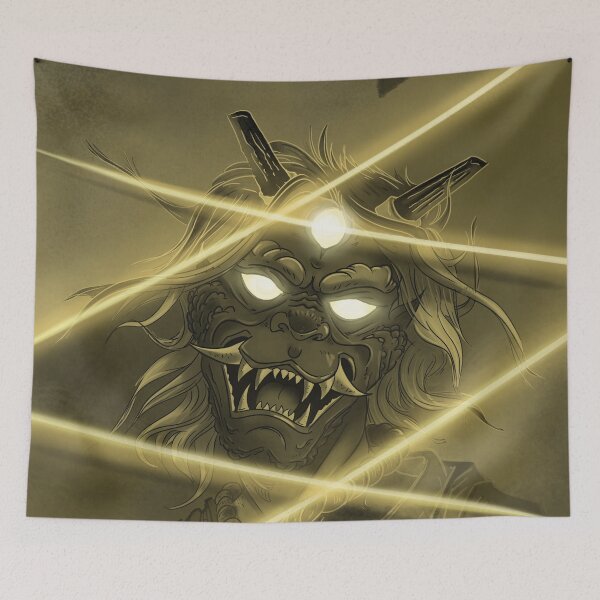 Item preview, Oni - Japanese Yokai - Variant designed and sold by patricioguerra.