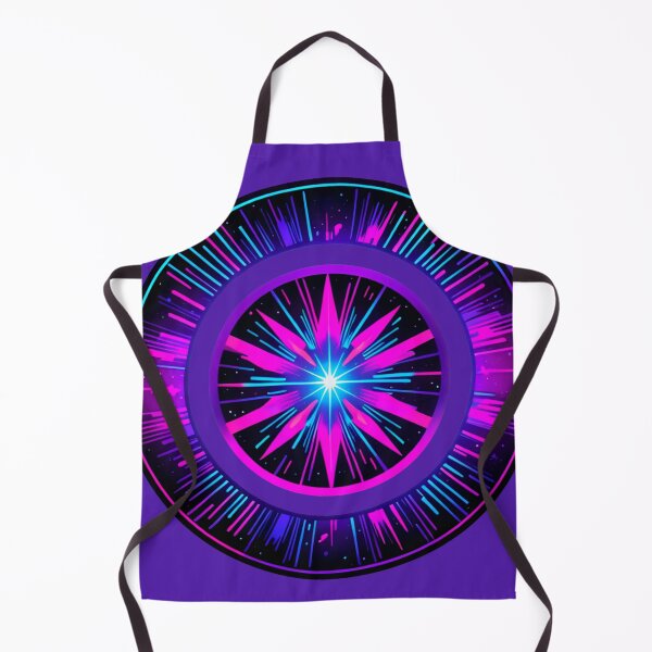 Item preview, Neon Cosmic Portal with Radiant Energy designed and sold by NovaDigitalArt45.