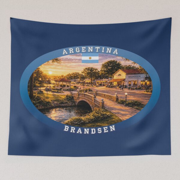 Item preview, Brandsen Argentina Travel designed and sold by Thistle-TShop.