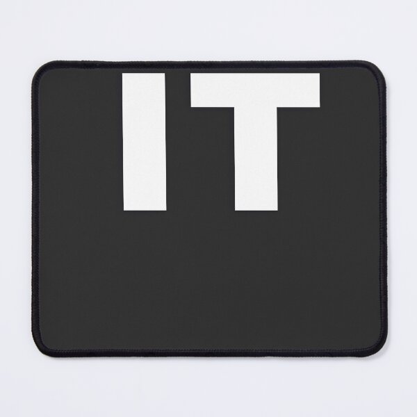 Item preview, IT — White Minimal Bold Type Statement designed and sold by WORDPAUSE.