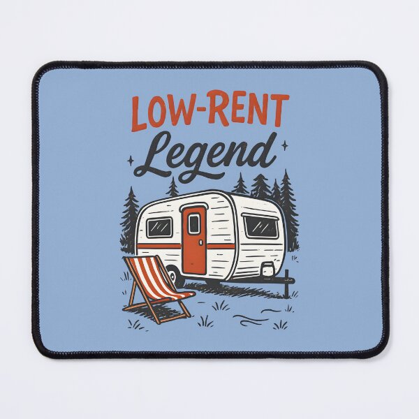 Item preview, Funny Trailer Low Rent Legend  designed and sold by HowToCanadian.
