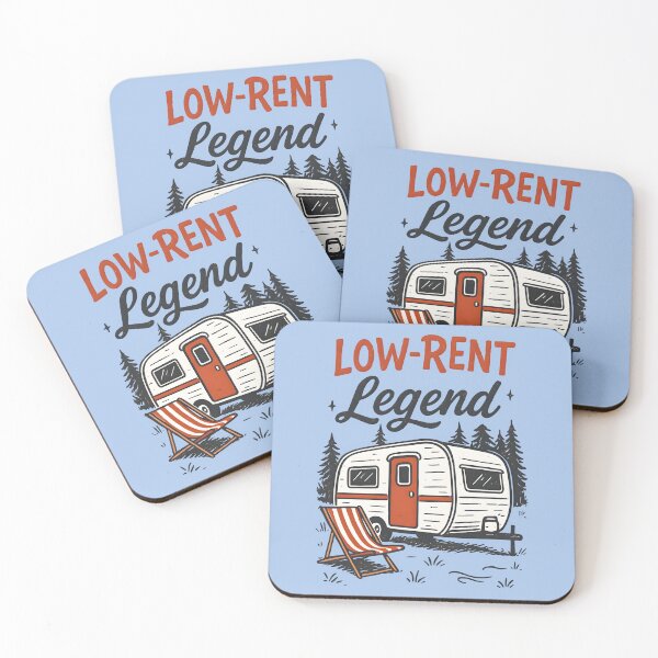 Item preview, Funny Trailer Low Rent Legend  designed and sold by HowToCanadian.