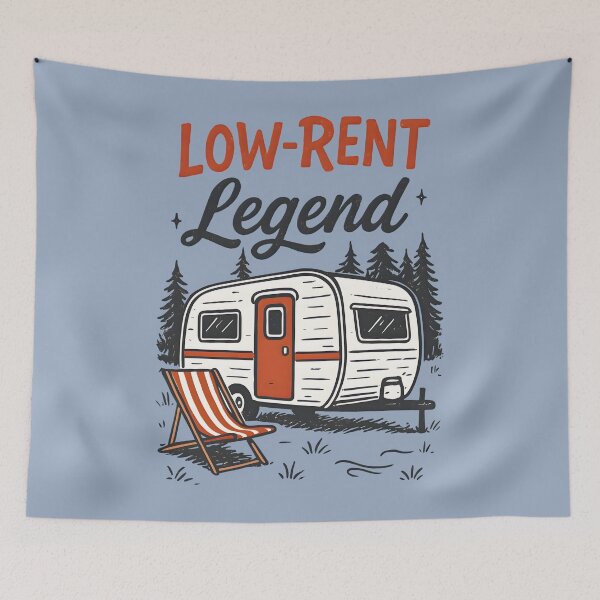 Item preview, Funny Trailer Low Rent Legend  designed and sold by HowToCanadian.